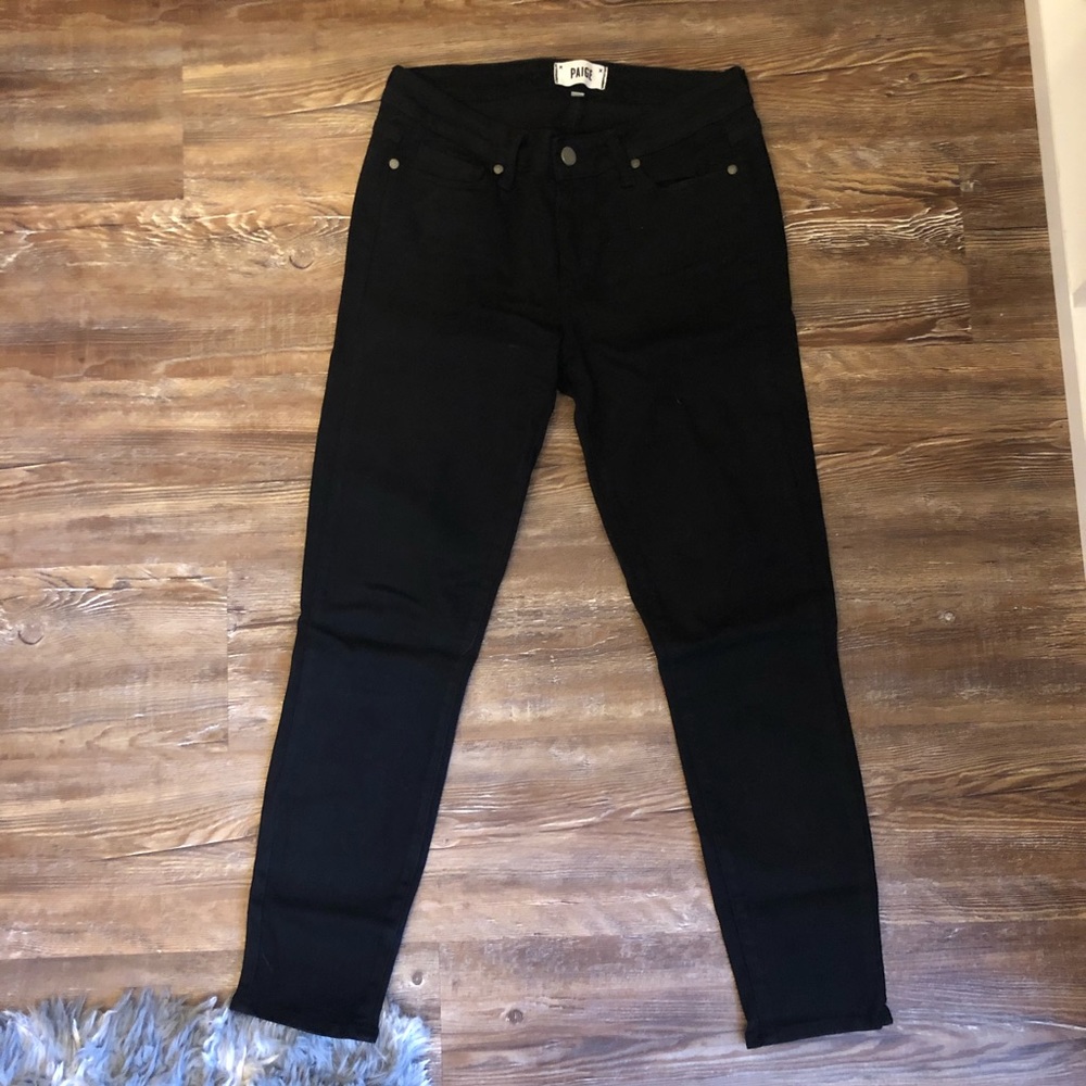 Paige Black Skinny Denim